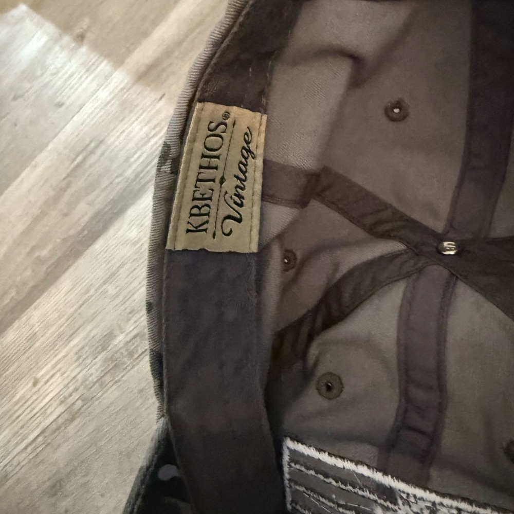 KBETHOS Vintage Gray Cap - Picture 3 of 3